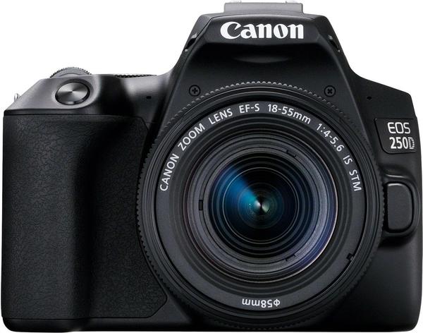 Ausstattung & Objektiv Canon EOS 250D Kit 18-55 mm IS STM schwarz