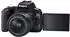 Canon EOS 250D Kit 18-55 mm IS STM + 50 mm schwarz