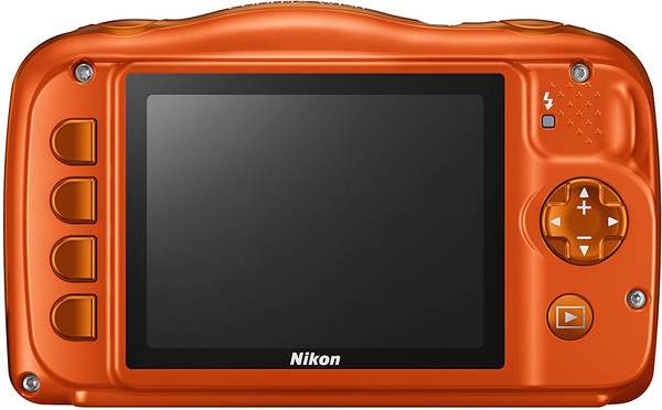 Display & Ausstattung Nikon Coolpix W150 orange
