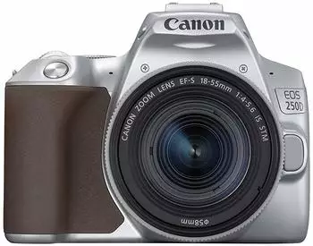 Canon EOS 250D Kit 18-55 mm IS STM silber
