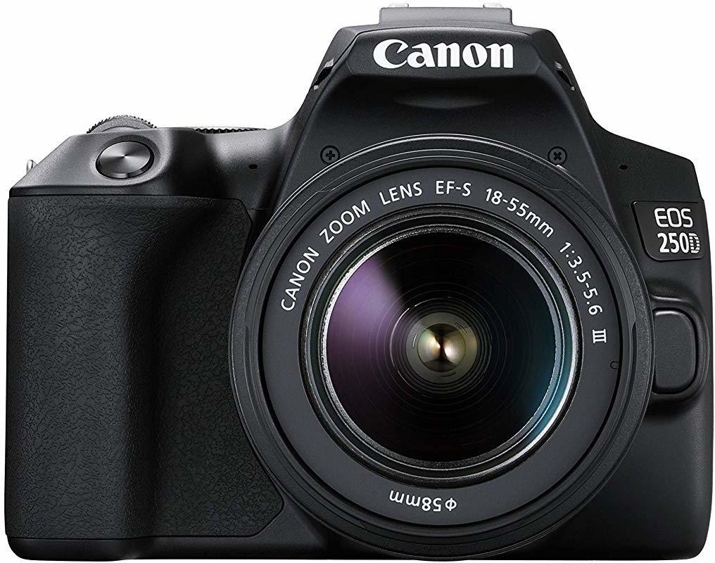 Canon EOS 250D inkl. EF-S 18-55mm f/4-5,6 IS STM Objektiv schwarz Test TOP  Angebote ab 699,00 € (März 2023)