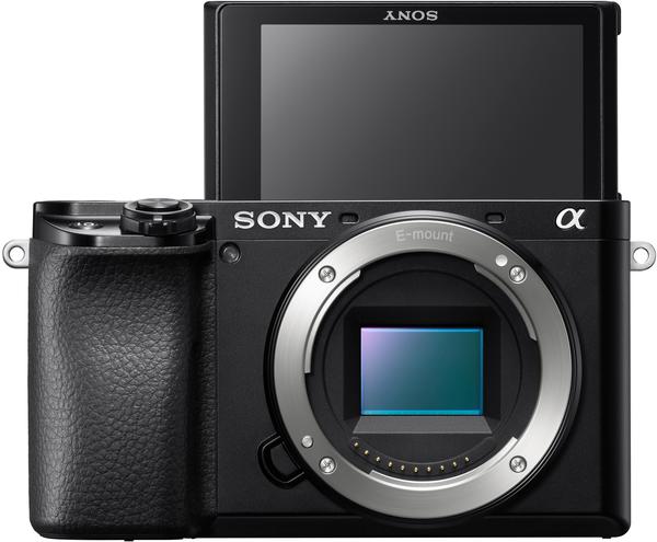 spiegellose Systemkamera Konnektivität & Blitz Sony Alpha 6100 Body schwarz