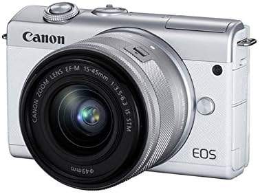 Canon EOS M200 Kit 15-45 mm weiß