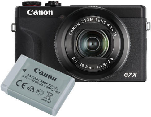 Canon PowerShot G7X Mark III Batterie Kit schwarz