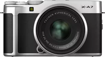 Fujifilm X-A7 Kit 15-45 mm silber