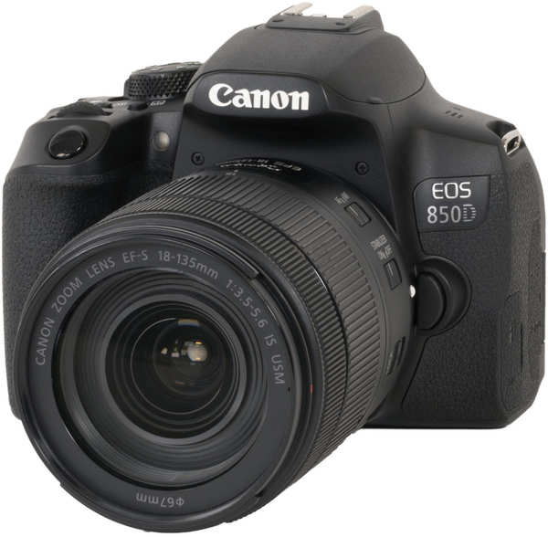 Vlog Kamera Konnektivität & Blitz Canon 850D Kit 18-135 mm