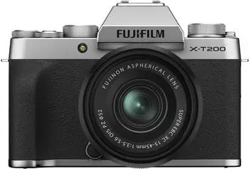 Fujifilm X-T200 Kit 15-45 mm silber