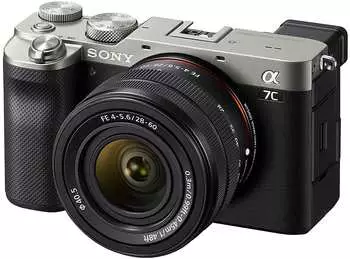 Sony Alpha 7C Kit 28-60 mm silber