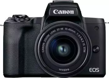 Canon EOS M50 Mark II Kit 15-45 mm schwarz