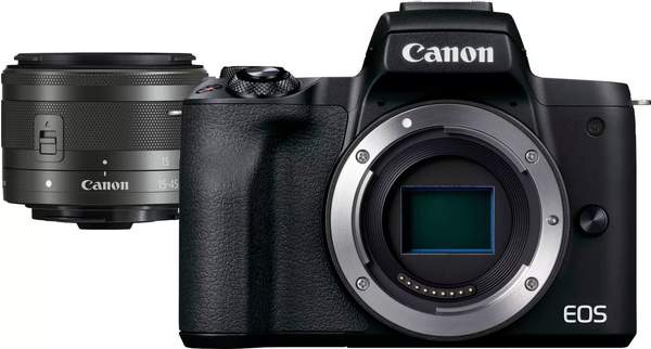Sensor & Video Canon EOS M50 Mark II Kit 15-45 mm schwarz