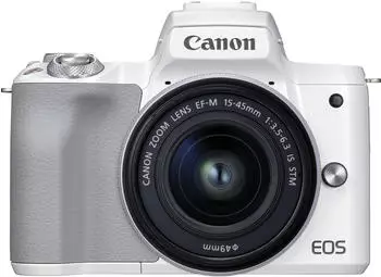 Canon EOS M50 Mark II Kit 15-45 mm weiß