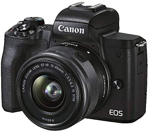 elektronischer Sucher Video & Eigenschaften Canon EOS M50 Mark II Livestream Kit schwarz