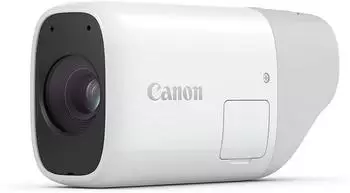 Canon PowerShot ZOOM Essential Kit inkl. SD-Karte und USB-C Power Adapter (12-Megapixel-Sensor, 3-Stufen-Zoom, optischer 4-Achsen-Bildstabilisator, Full-HD, USB-C, WLAN, Bluetooth), wei&szlig;