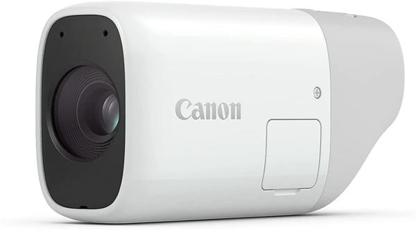 Canon PowerShot ZOOM Essential Kit inkl. SD-Karte und USB-C Power Adapter (12-Megapixel-Sensor, 3-Stufen-Zoom, optischer 4-Achsen-Bildstabilisator, Full-HD, USB-C, WLAN, Bluetooth), weiß