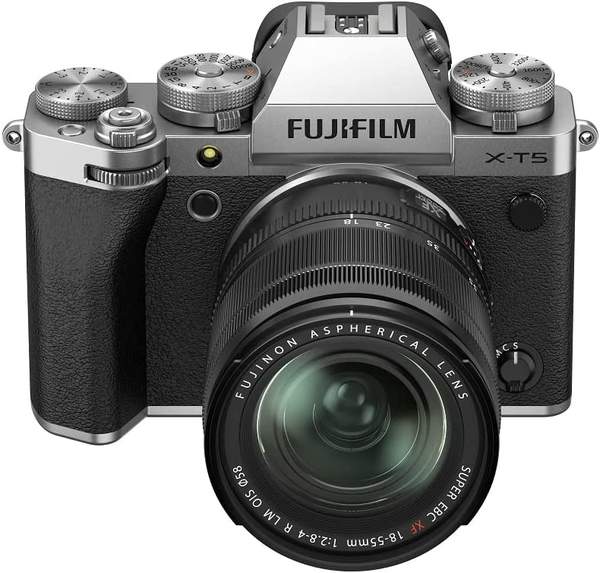 spiegellose Systemkamera Display & Sensor Fujifilm X-T5 Kit 18-55 mm silber