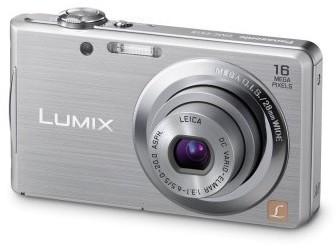 Display & Objektiv Panasonic Lumix DMC-FS18DMC Silber