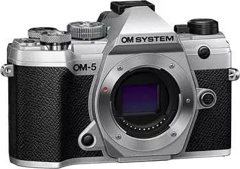 OM System OM-5 Body silber