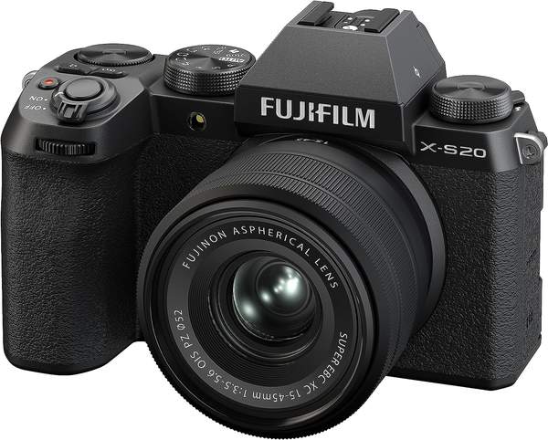spiegellose Systemkamera Ausstattung & Sensor Fujifilm X-S20 Kit 15-45 mm
