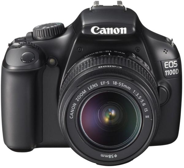 Canon EOS 1100D mit Zubehör