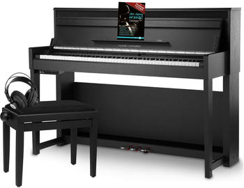 Classic Cantabile UP-1 SM Schwarz matt Deluxe Set