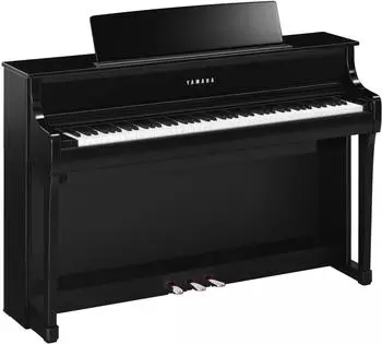 Yamaha CLP-875 schwarz hochglanzpoliert – Klangvielfalt und Präzision: Das Yamaha CLP-875 schwarz hochglanzpoliert