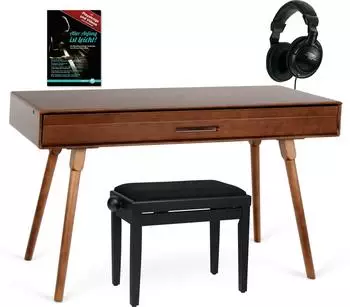 Classic Cantabile DP-730 WN Digitalpiano Walnuss Deluxe Set, 88 Tasten mit Hammermechanik (00097465)