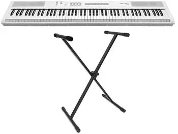 Kurzweil KAS1-WH Stage Piano 88 Tasten mit Keyboardständer (kas1wh-ks012)