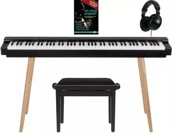 Classic Cantabile SP-316 Stage Piano Home Set schwarz (00117978)