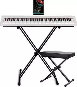 Classic Cantabile SP-316 Stage Piano Set, 88 Hammertasten, weiß (00117979)