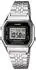 Edelstahl, schwarz, silberfarben: Casio Collection LA680