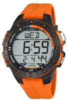 Calypso K5607/1 Herrenuhr Digital Orange/Schwarz