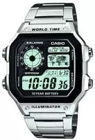CASIO TIMELESS COLLECTION Chronograph Quarzuhr, Armbanduhr, Herrenuhr,