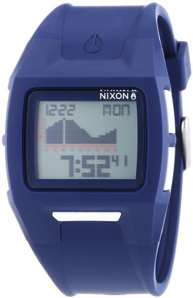 Nixon Herren-Armbanduhr XL Lodown II Navy Digital Quarz Plastik A289307-00