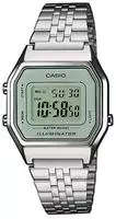 CASIO VINTAGE Chronograph Quarzuhr, Armbanduhr, Damenuhr,Digitaluhr, Edelstahlarmband