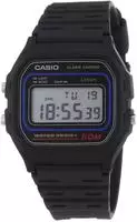 CASIO TIMELESS COLLECTION Chronograph "W-59-1VQES" Quarzuhr, Armbanduhr, Damen,