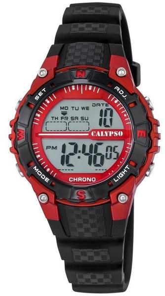 Calypso Unisex Digital Uhr mit Plastik Armband K5684/6
