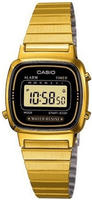 Casio LA670WGA-1D, Casio La670 Retro Vintage Woman Watch Golden Frau Yellow...