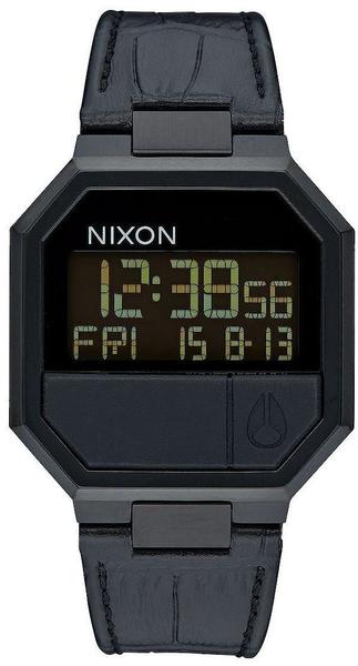 Nixon Re-Run Leather Black Croc (A944-840)