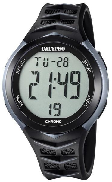 Calypso Uhr Digitaluhr K5730/1 schwarz grau
