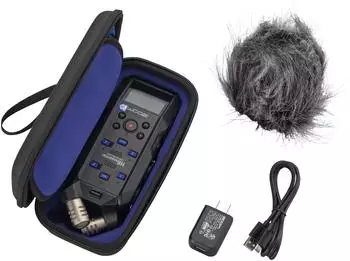 Zoom APH-6e Zubeh&ouml;r-Set f&uuml;r H6essential, schwarz/blau (APH-6e)