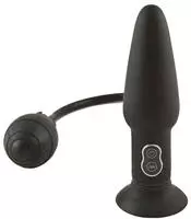 Malesation Inflatable Butt Plug with Vibration: Vibro-Analplug mit Pumpe, sch...,