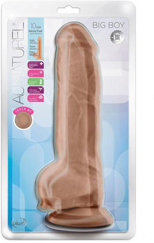 Blush Au Naturel Big Boy 10" Dildo Mocha 25,4 cm