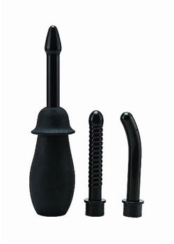 Seven Creations Anal Douche Kit Black