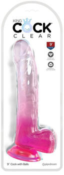 Pipedream KingCockClear 9 Pink 24,8 cm