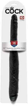 Pipedream King Cock 16" Tapered Double Dildo Dark