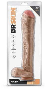 Blush Dr. Skin Mr. Ed 13“ Dildo With Balls Beige 33 cm