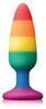 NS-novelties Colours Pride Edition Pleaure Plug Medium 11 cm