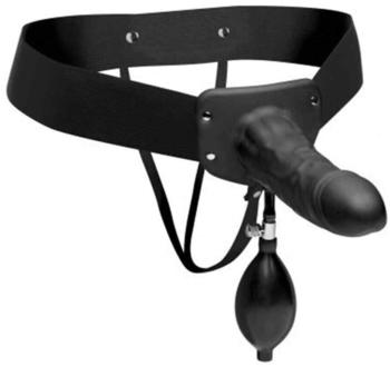 Master Series Pumper Inflatable Hollow Strap-On