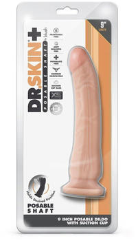 Blush Dr. Skin Plus 9“ Posable Dildo 22,8 cm
