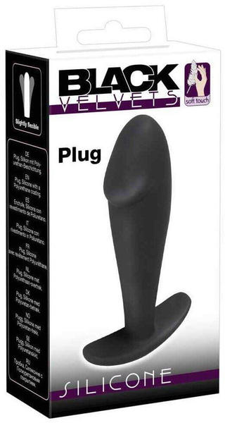 Black Velvets Small silicone plug 3 cm